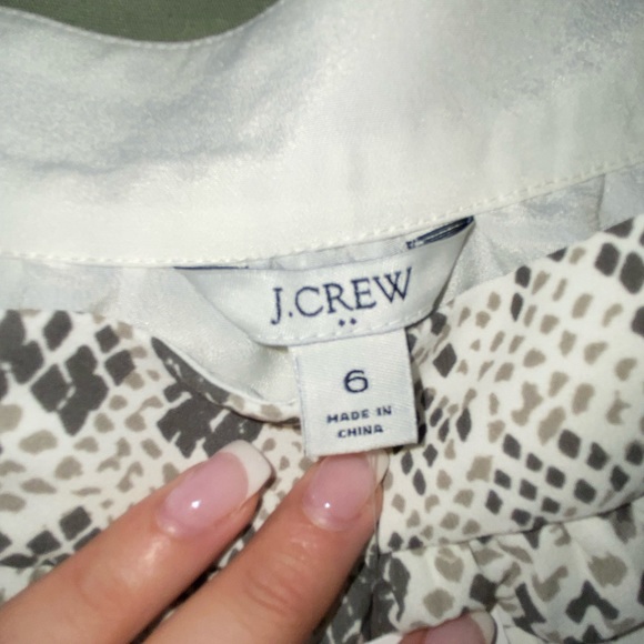 Jcrew Snake print skirt - Picture 3 of 3